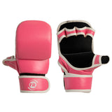 Guantes MMA con Refuerzos Rosado 4 FabriFit Colombia Gimnasios Colombia
