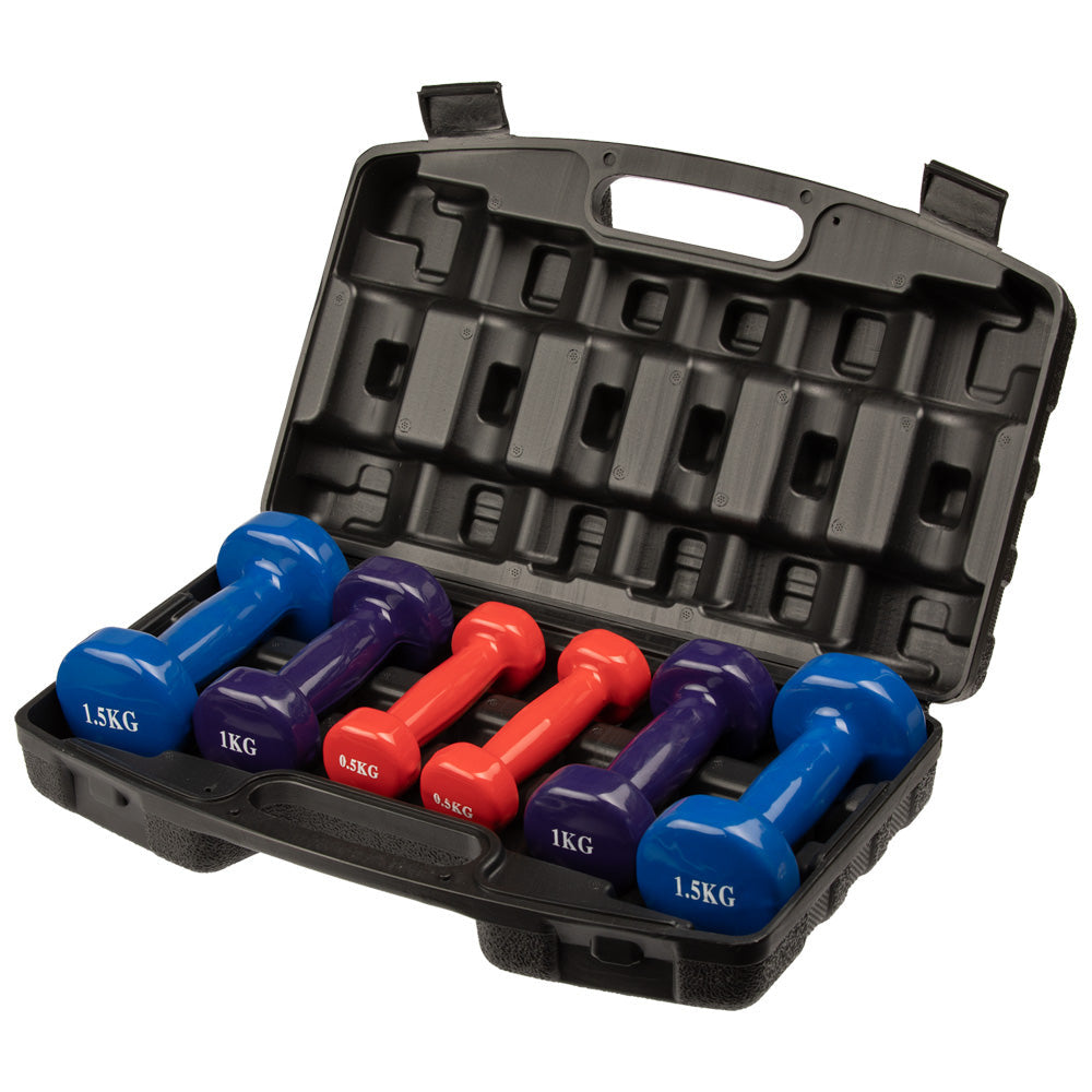 Kit de Mancuernas 6 KG 2 FabriFit Colombia Gimnasios Colombia
