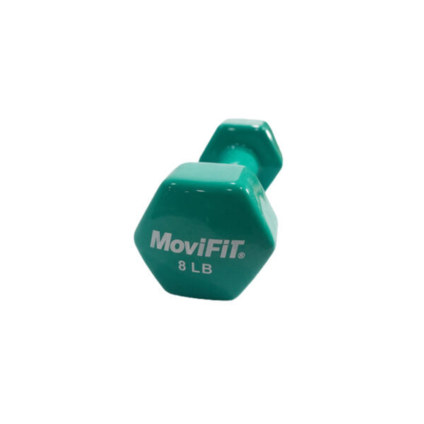 MANCUERNA EN VINILO VERDE 8LB OK1001A