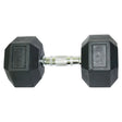 Mancuerna Hexagonal de Caucho de 17.5  kg 1 FabriFit Colombia Gimnasios Colombia
