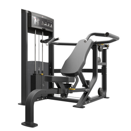 Maquina Multi Press Combinada de Pecho y Hombros Selectorizada Profesional Modelo IF9329 2 FabriFit Colombia Gimnasios Colombia
