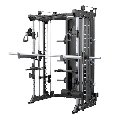 Maquina Smith Funcional y Entrenador Funcional Todo en Uno Modelo E6247 E6247JZ 2 FabriFit Colombia Gimnasios Colombia
