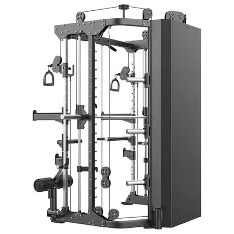 Maquina Smith Funcional y Entrenador Funcional Todo en Uno Modelo E6247 E6247JZ 4 FabriFit Colombia Gimnasios Colombia
