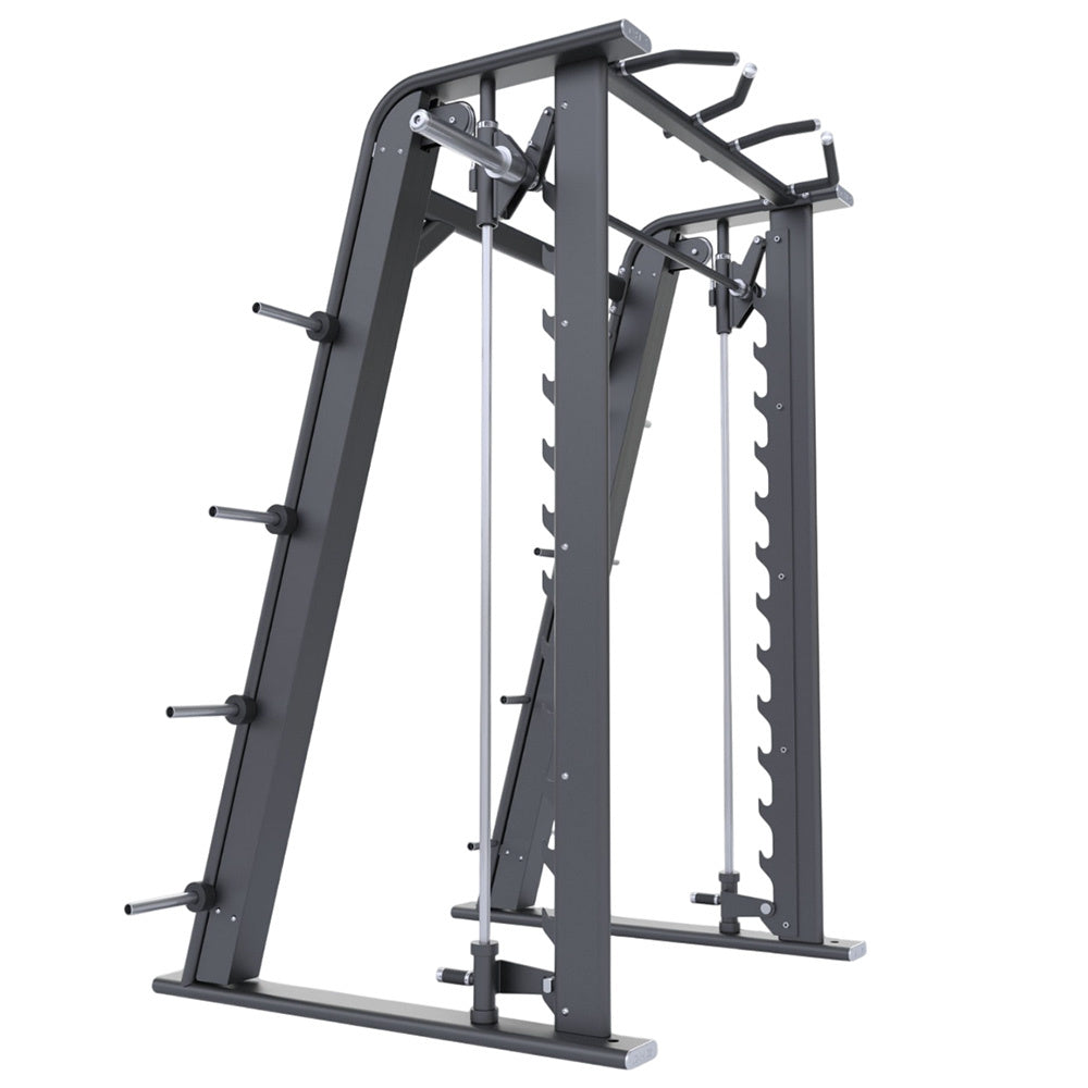 Maquina Smith Multipower con Angulo Inclinado Profesional Modelo E7063 U3063 2 FabriFit Colombia Gimnasios Colombia

