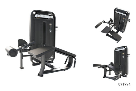 Maquina de Curl de Pierna Acostado Profesional Prone Leg Curl Modelo E7001 E7001JZ 3 FabriFit Colombia Gimnasios Colombia
