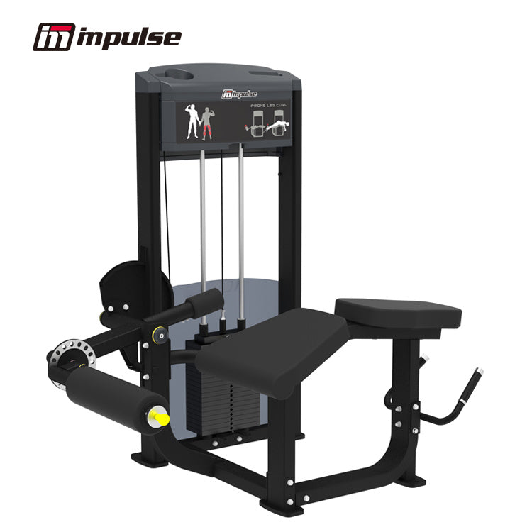 Maquina de Curl de Pierna Acostado Selectorizada Profesional Modelo IF9321 1 FabriFit Colombia Gimnasios Colombia
