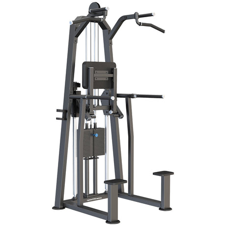 Maquina de Dominadas y Fondos Asistidos Selectorizada Profesional 1 FabriFit Colombia Gimnasios Colombia
