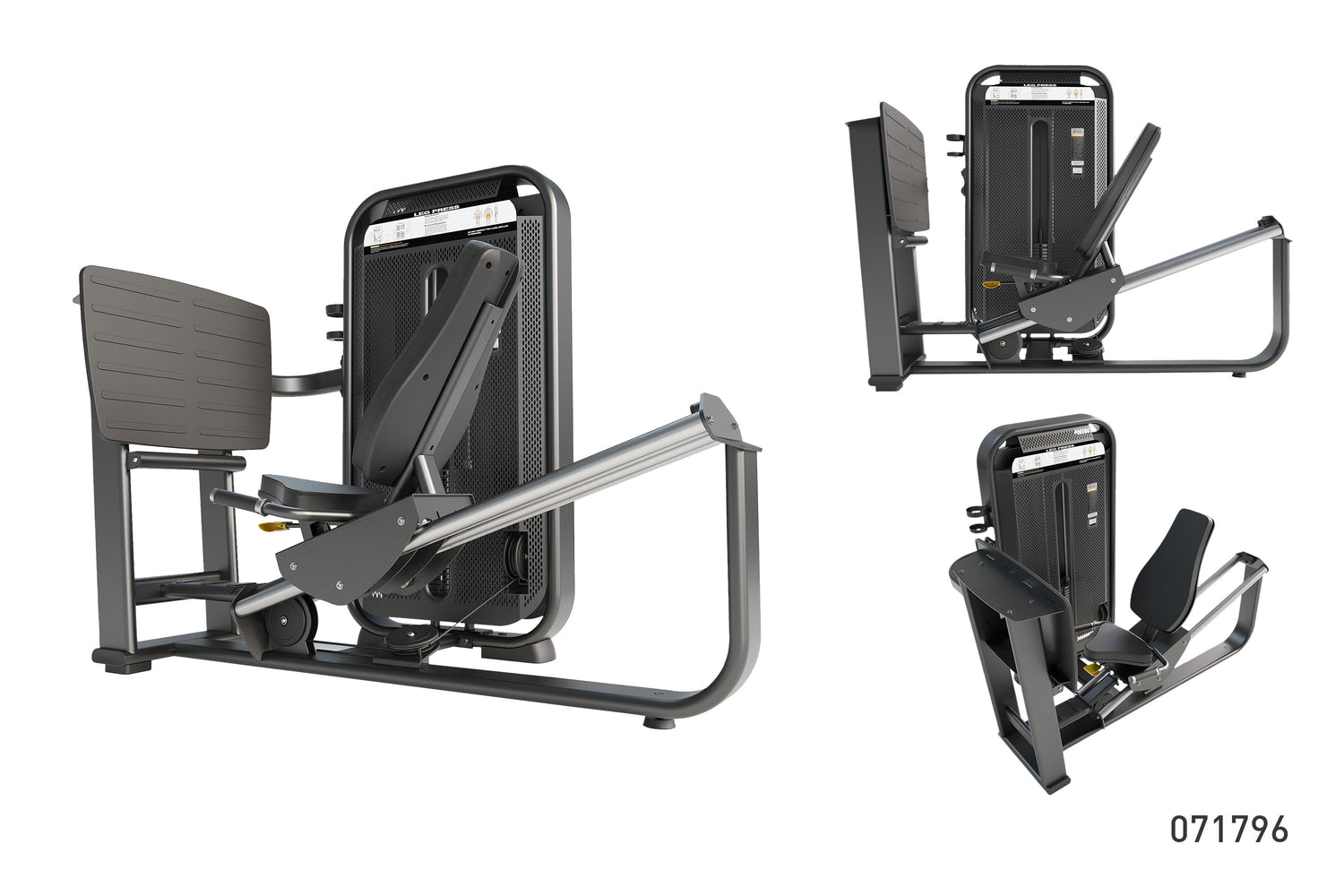 Maquina de Prensa de Piernas Horizontal Profesional Seated Leg Press Modelo E7003 E7003JZ 2 FabriFit Colombia Gimnasios Colombia
