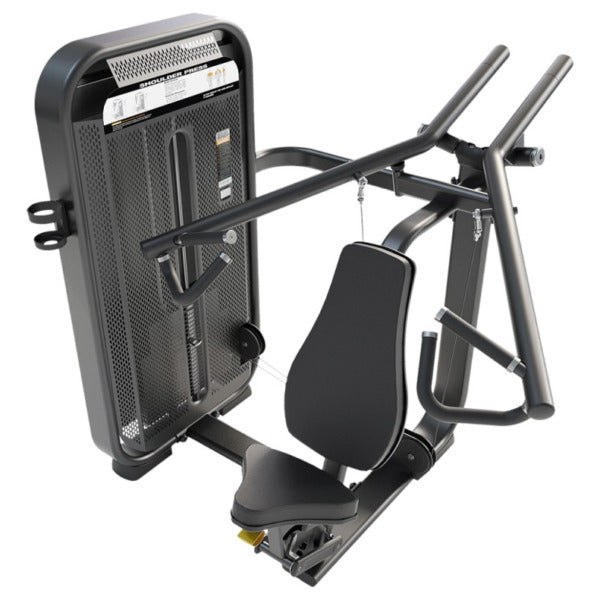 Maquina de Press de Hombros Sentado Profesional Shoulder Press Modelo E7006 E7006JZ 3 FabriFit Colombia Gimnasios Colombia
