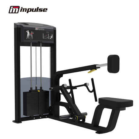Máquina de Remo Sentado con Apoyo Vertical Row Selectorizada Profesional Modelo IF9319 1 FabriFit Colombia Gimnasios Colombia
