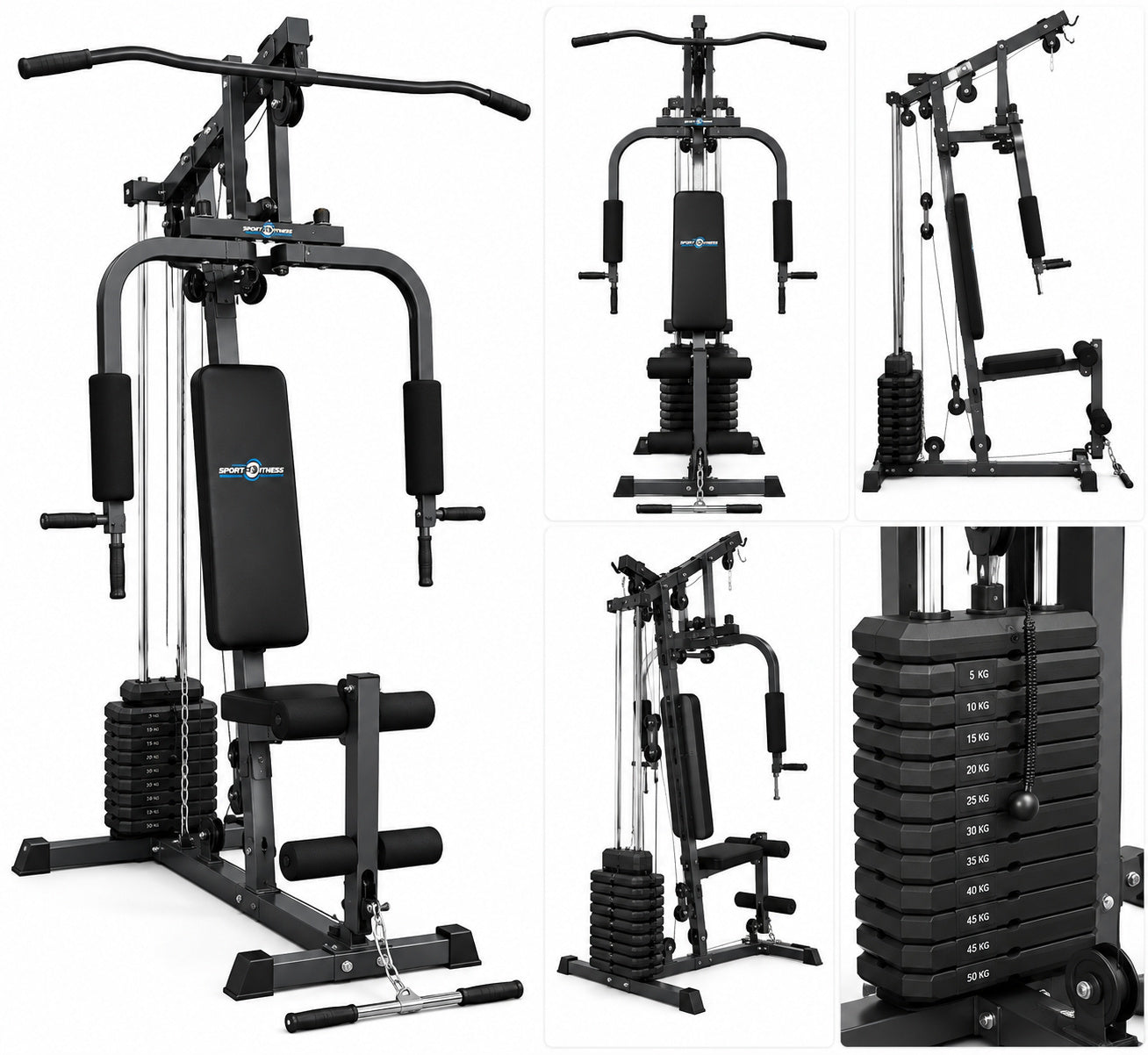 Multifuncional 1 Torre 150LB 2 FabriFit Colombia Gimnasios Colombia
