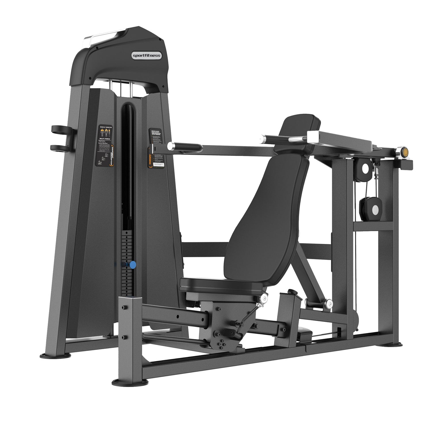  Pecho Sentado Profesional Chest Press Modelo E7008 2 FabriFit Colombia Gimnasios Colombia
