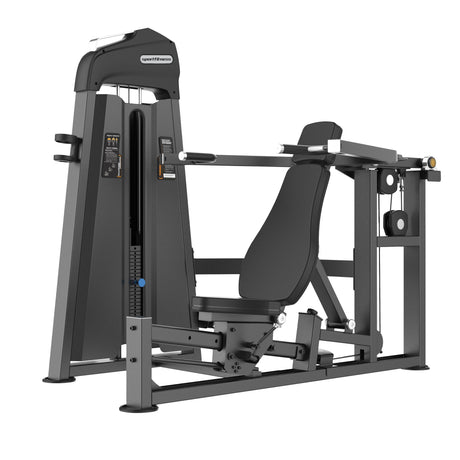  Pecho Sentado Profesional Chest Press Modelo E7008 2 FabriFit Colombia Gimnasios Colombia

