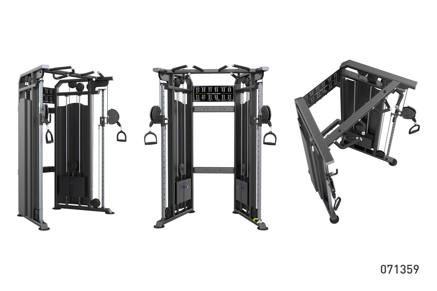  Polea Dual Crossover Compacto Profesional 1 FabriFit Colombia Gimnasios Colombia
