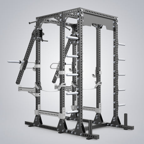 Power Rack Jaula de Potencia con Brazos de Palanca E6212B DHZ Fitness 2 FABRIFIT COLOMBIA GIMNASIOS COLOMBIA

