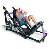 Prensa para Piernas con Hack Squat 45° Pro (Dual)