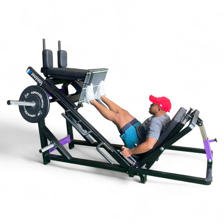 Prensa para Piernas con Hack Squat 45° Pro (Dual)