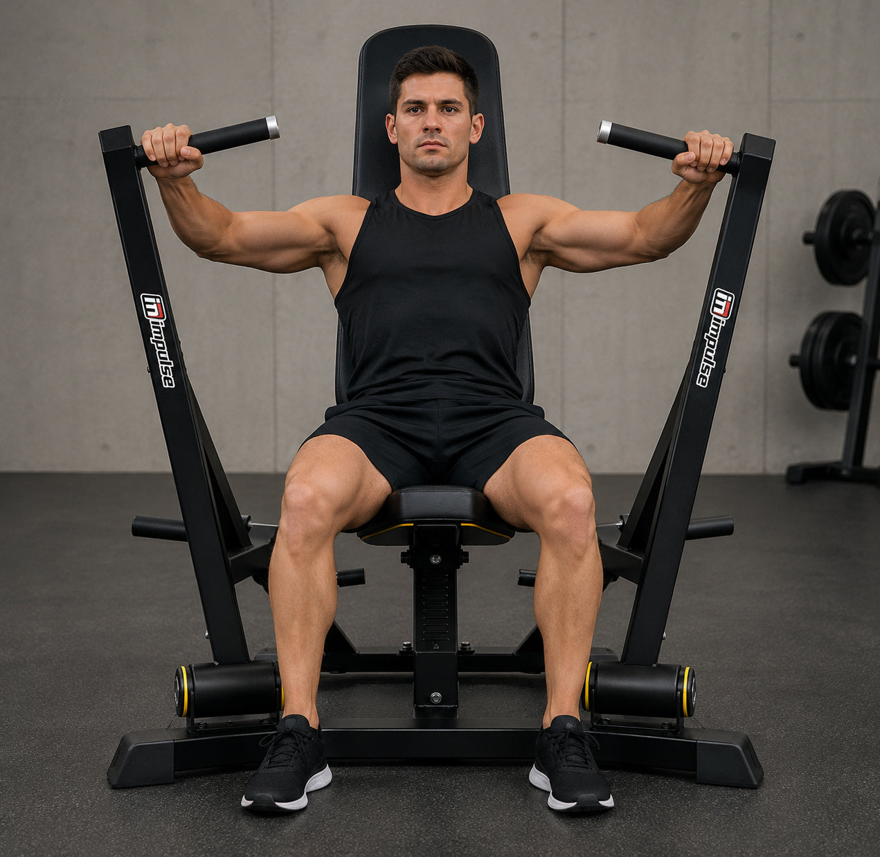 Prensa para Pecho Plano Isolateral 1 FabriFit Colombia Gimnasios Colombia
