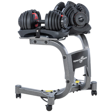 Rack Para Mancuernas Ajustables Sportfitness 6 FabriFit Colombia Gimnasios Colombia