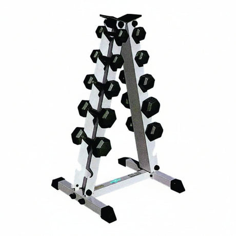 Rack para Mancuernas Hexagonales 1 FabriFit Colombia Gimnasios Colombia
