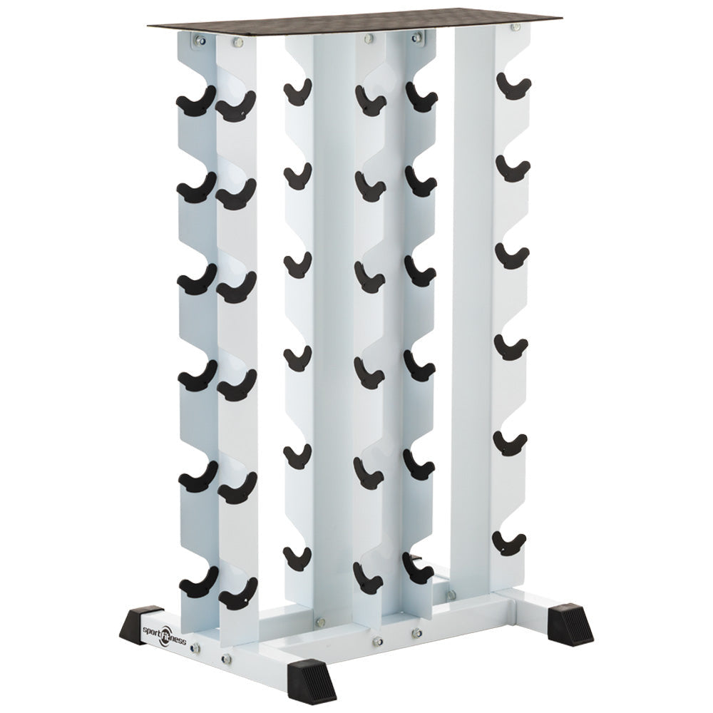 Rack para Mancuernas Hexagonales Encauchetadas 1 FabriFit Colombia Gimnasios Colombia
