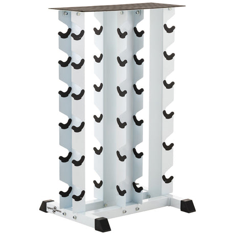 Rack para Mancuernas Hexagonales Encauchetadas 1 FabriFit Colombia Gimnasios Colombia
