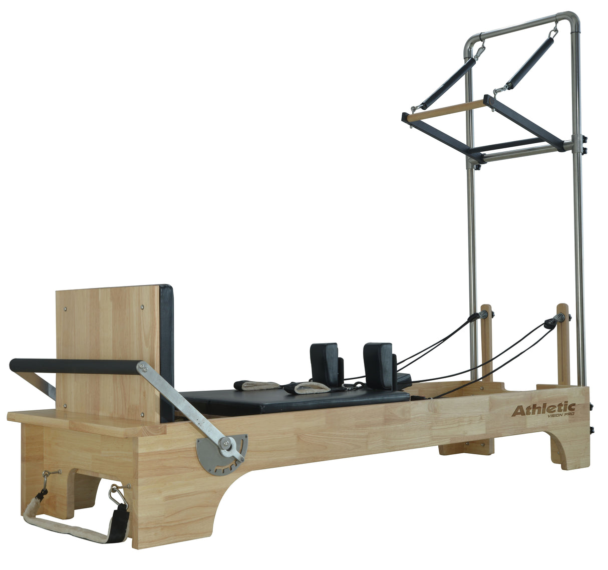 Reformer para Pilates en Madera de Roble Premium Referencia 03888 Athletic 5 FABRIFIT COLOMBIA GIMNASIOS COLOMBIA