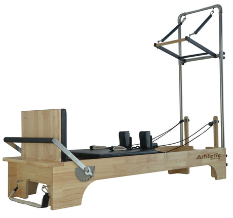 Reformer para Pilates en Madera de Roble Premium Referencia 03888 Athletic 5 FABRIFIT COLOMBIA GIMNASIOS COLOMBIA