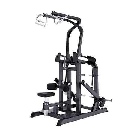 Remo Alto Iso-Lateral con Carga de Discos 3 FabriFit Colombia Gimnasios Colombia
