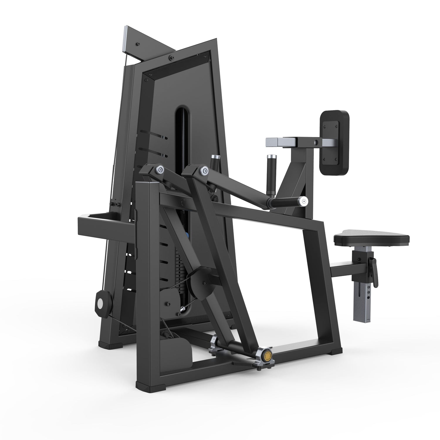 Remo Frontal Sentado con Apoyo Pectoral 1 FabriFit Colombia Gimnasios Colombia
