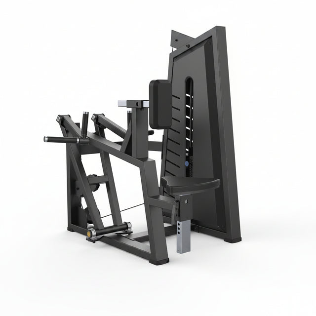 Remo Frontal Sentado con Apoyo Pectoral 2 FabriFit Colombia Gimnasios Colombia
