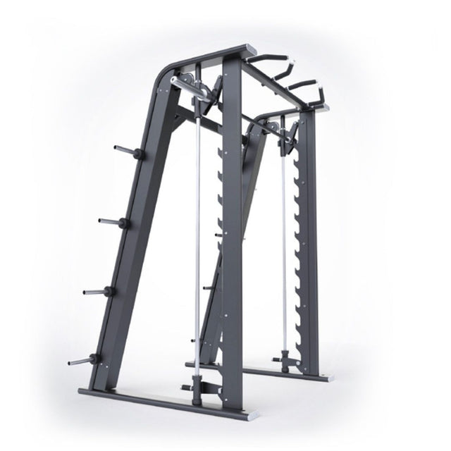 Sentadilla Con Guias Smith Machine Recorrido Total Prestige Pro Movifit 1 FabriFit Colombia Gimnasios Colombia
