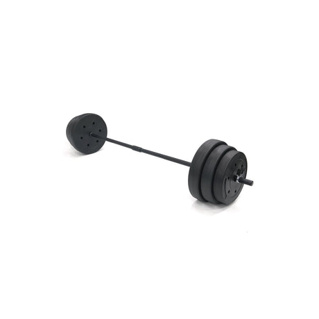 Set De Barra y Pesas De Cemento 100LB 1 FabriFit Colombia Gimnasios Colombia
