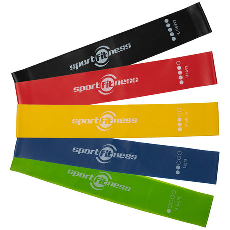 Set de Bandas Elasticas x5 1 FabriFit Colombia Gimnasios Colombia
