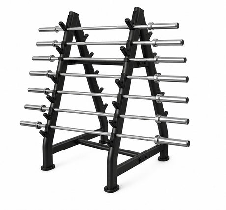 Soporte para 10 Barras Selladas Serie Evost II Modelo E3055 DHZ Fitness 1 FABRIFIT COLOMBIA GIMNASIOS COLOMBIA

