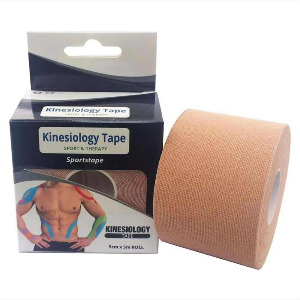 cintas kinesiologicas vendaje neuromuscular kinesio tape color cafe