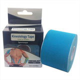 cintas kinesiologicas vendaje neuromuscular kinesio tape color azul
