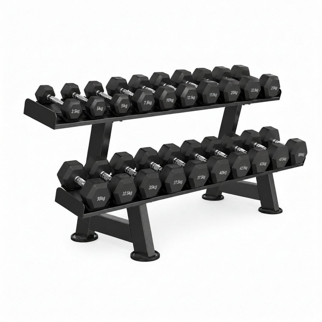 Rack para Mancuernas 2 Niveles MOV-677U (U2077) Prestige Movifit