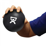 Pelota con peso incorporado 3 kg, diámetro12,7cm, Negro, CanDo