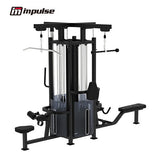 Impulse Fitness IF9327 Multiestación de 4 torres de pesas