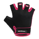 Guantes Cortos de Entrenamiento Rings Fucsia