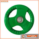 Disco Olímpico Encauchetado con Agarre 2.5KG - 10KG Movifit OK2005