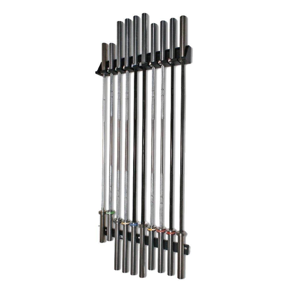 Rack de Barras Olímpicas Vertical de Pared