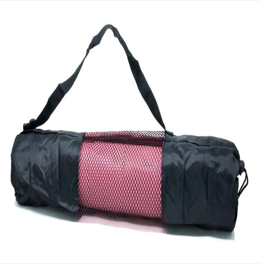 Colchoneta Yoga Mat Pilates Con Bolso De 5Mm K6 Color Rosa