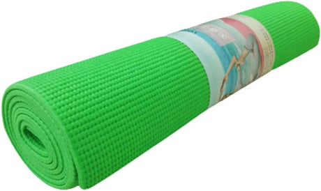 Colchoneta Tapete De Yoga/Pilates/Gimnasia De 173 Cm Con Estuche Color Verde - Movifit