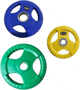 Disco Olímpico Encauchetado con Agarre 2.5KG - 10KG Movifit OK2005