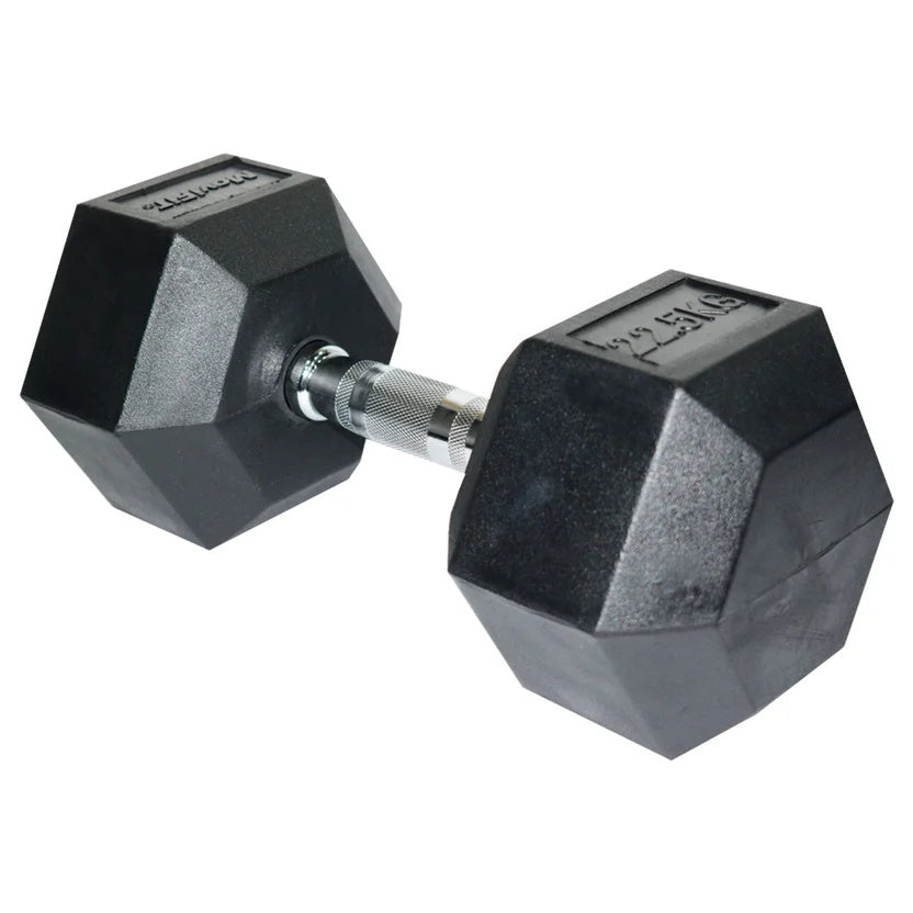Mancuerna Hexagonal Encauchetada MoviFit 2.5 a 50 kg