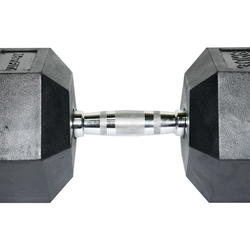 Mancuerna Hexagonal Encauchetada MoviFit 2.5 a 50 kg