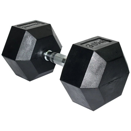 Mancuerna Hexagonal Encauchetada MoviFit 2.5 a 50 kg