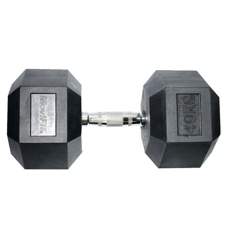 Mancuerna Hexagonal Encauchetada MoviFit 2.5 a 50 kg